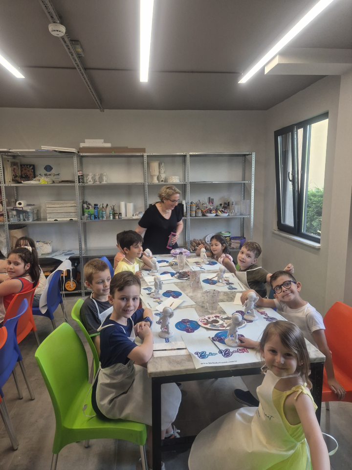 Ahşap Dekoratif Boyama Atölyesi Çocuk