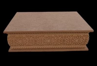DİKDÖRTGEN OYMALI KUTU APLIK16 20X30X8CM