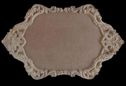 PANO TEPSİ APLIK06 OYMALI BÜYÜK 72*39CM APLIK06