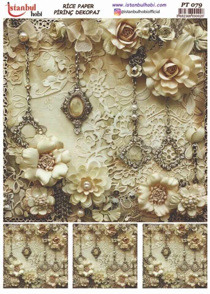 İSTANBUL HOBİ PİRİNÇ DEKOPAJ PT 079