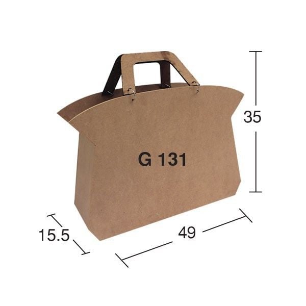 ÇANTA GAZETELİK G131 15,5X49X35CM AHŞAP MDF