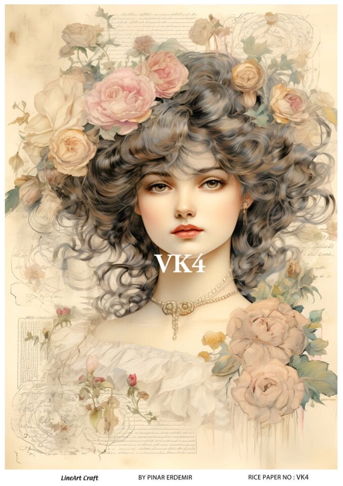 LİNEART PİRİNÇ DEKOPAJ VK4