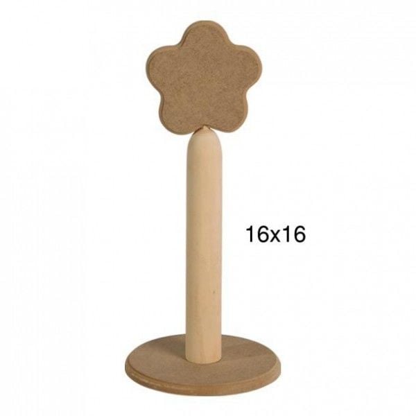 F 751 PAPATYA DİK HAVLULUK 16X16CM