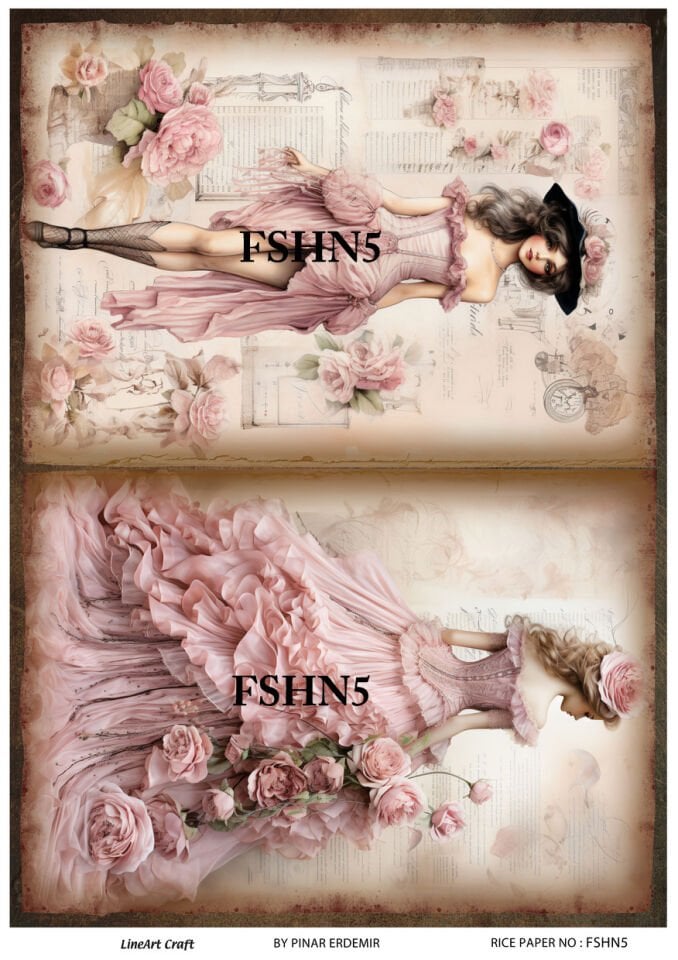 LİNEART PİRİNÇ DEKOPAJ FSHN5