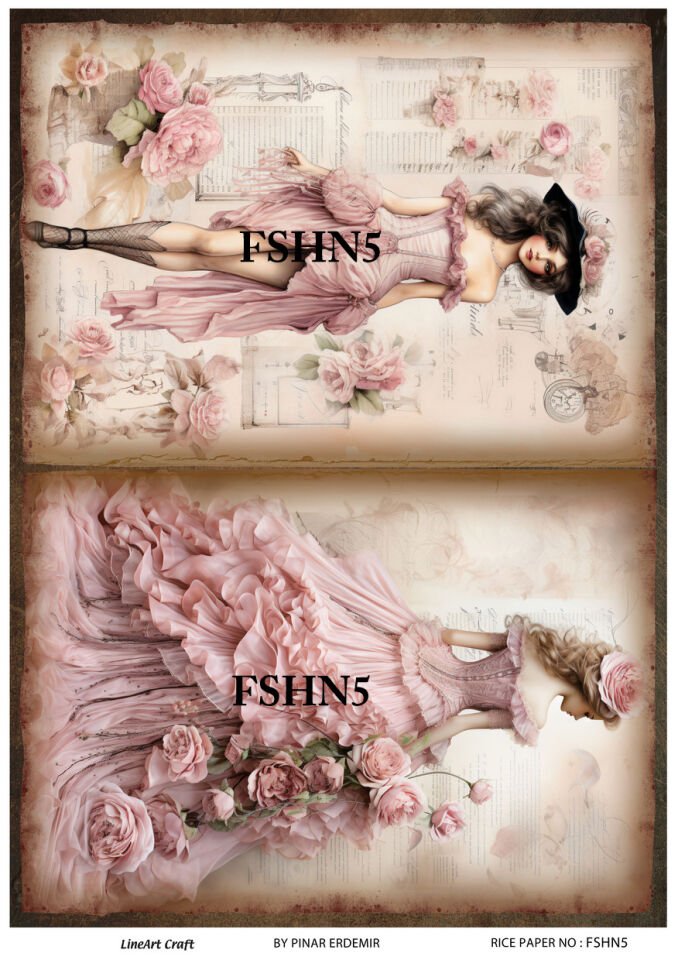LİNEART PİRİNÇ DEKOPAJ FSHN5