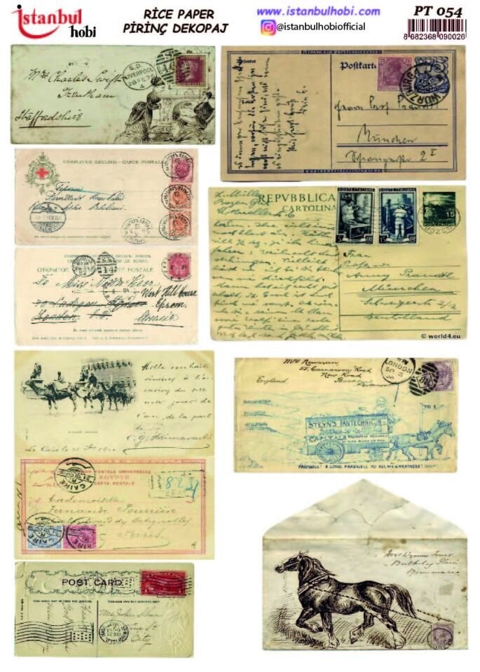 İSTANBUL HOBİ PİRİNÇ DEKOPAJ PT 54