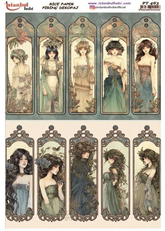 İSTANBUL HOBİ PİRİNÇ DEKOPAJ PT 463