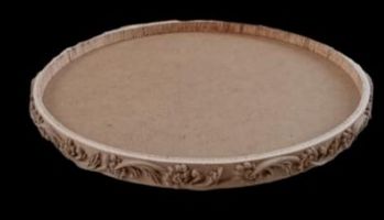 YUVARLAK  TEPSİ APLIK40 32X2CM