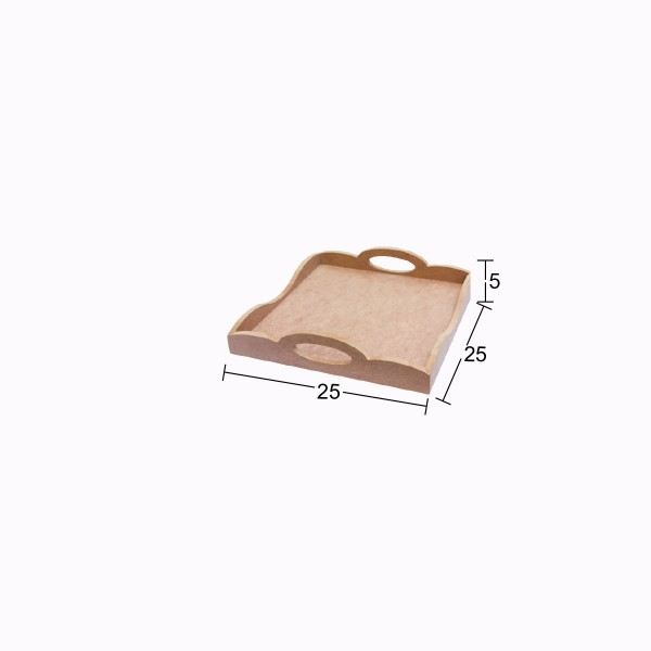 T 767 MİNİ KARE TEPSİ