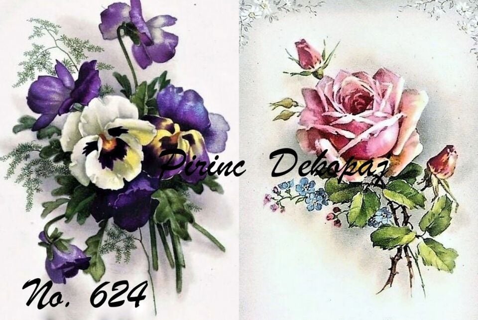 LİNEART PİRİNÇ DEKOPAJ NO 624