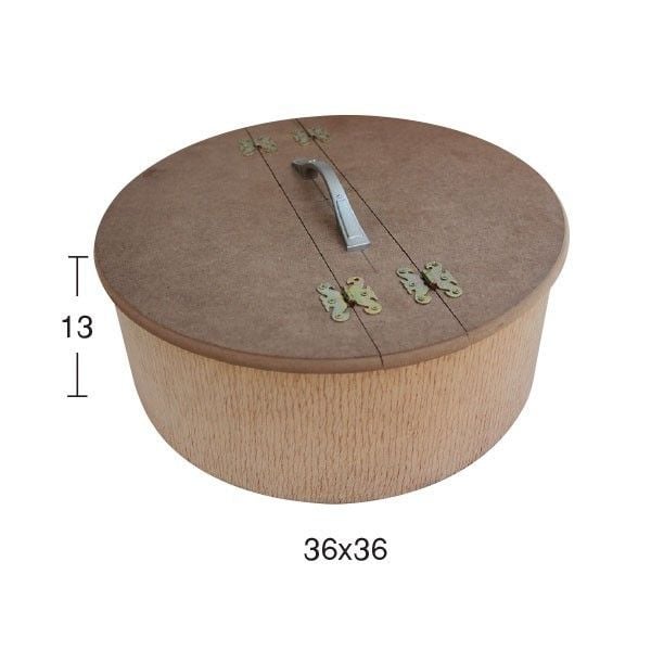 KU 363 YUVARLK KONTRA DİKİŞ KUTU 36X36X13CM