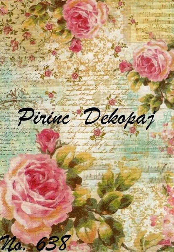 LİNEART PİRİNÇ DEKOPAJ NO 638