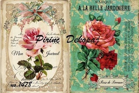 LİNEART PİRİNÇ DEKOPAJ NO 1478