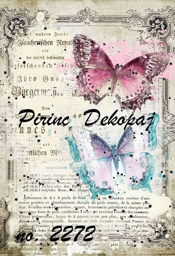 LİNEART PİRİNÇ DEKOPAJ NO 2272