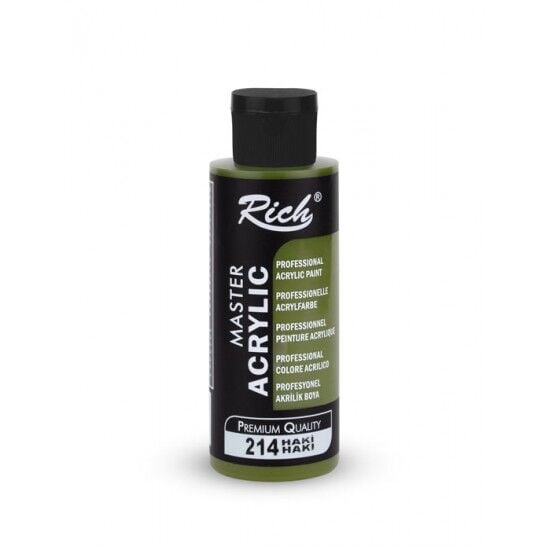 RİCH MASTER AKRİLİK 120ML - HAKİ