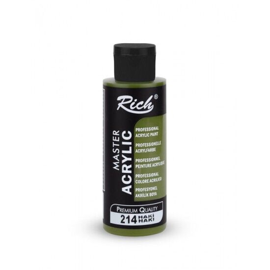 RİCH MASTER AKRİLİK 120ML - HAKİ