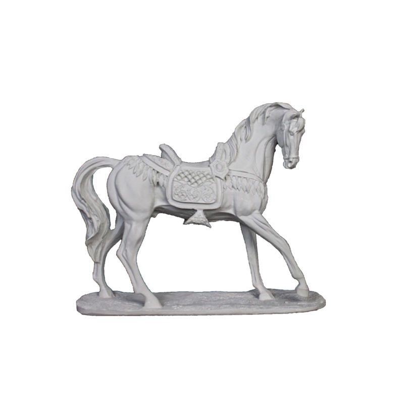 HYK547 - KAİDELİ EĞERLİ AT 37x33cm