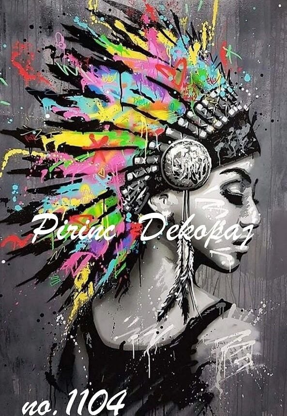 LİNEART PİRİNÇ DEKOPAJ NO 1104