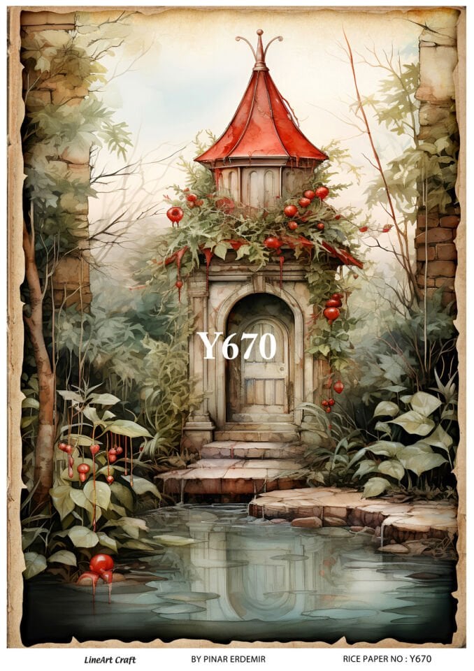 LİNEART PİRİNÇ DEKOPAJ Y670