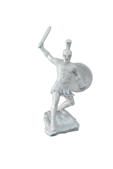 HYK142 - HECTOR KILIÇLI SAVAŞÇI 32X18CM  Ham Polyester