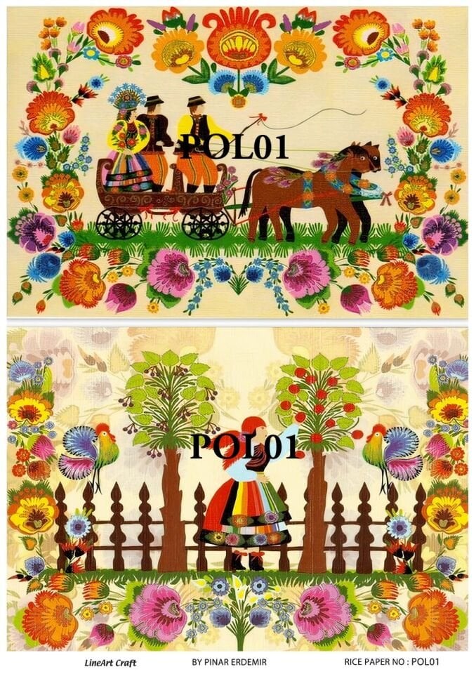 LİNEART PİRİNÇ DEKOPAJ POLO1