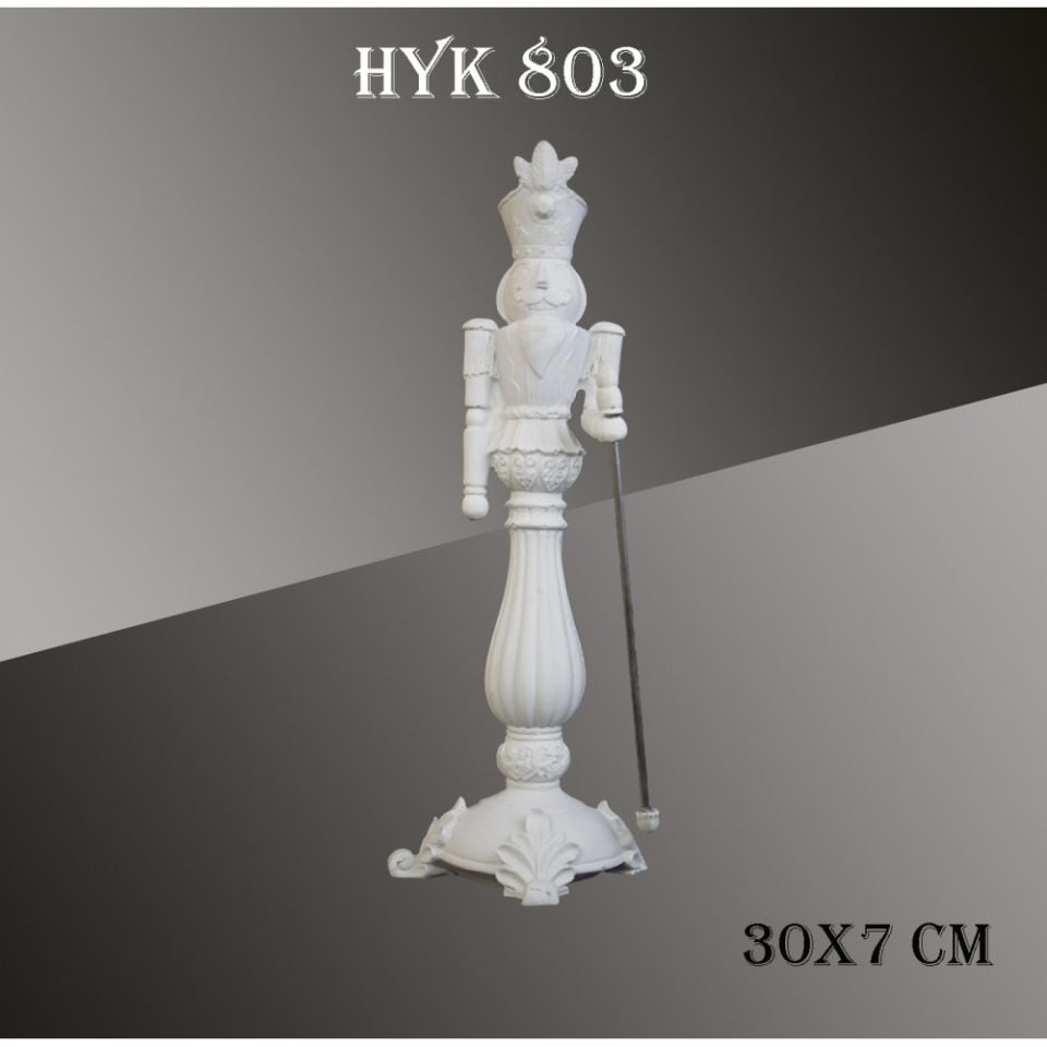 HYK803 - MAJÖR SOPA TUTAN KURŞUN ASKER 30X7CM Polyester