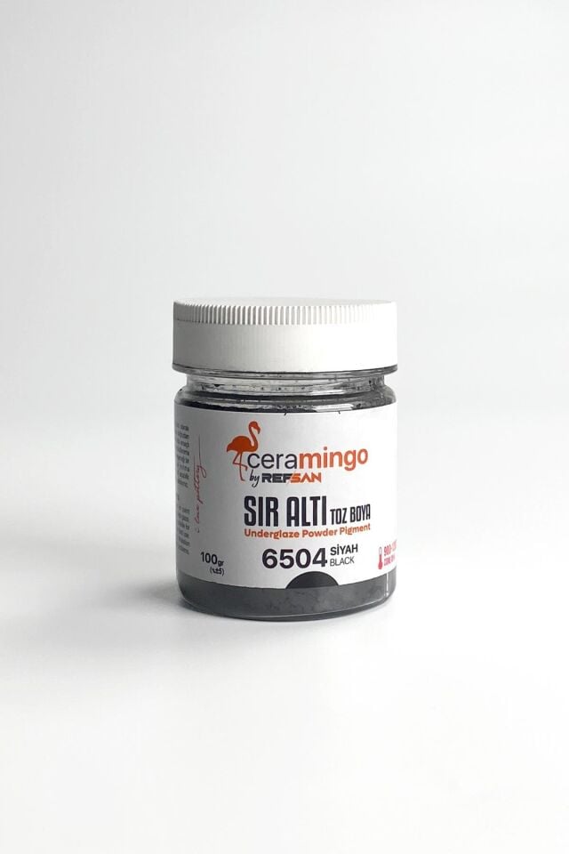 REFSAN Sır Altı Toz Boya 6504 Siyah (R11112) 100 gr