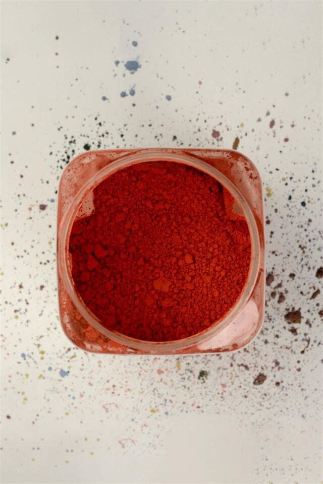 Refsan Seramik Toz Boya Sır Altı 2845 Koyu Kırmızı (R11052) 100 gr