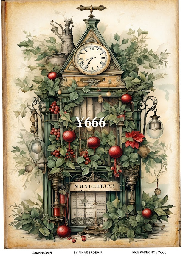 LİNEART PİRİNÇ DEKOPAJ Y666