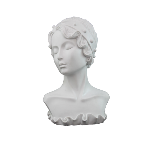 HYK376 - SAÇ BANTLI KADIN BÜST 27X19CM