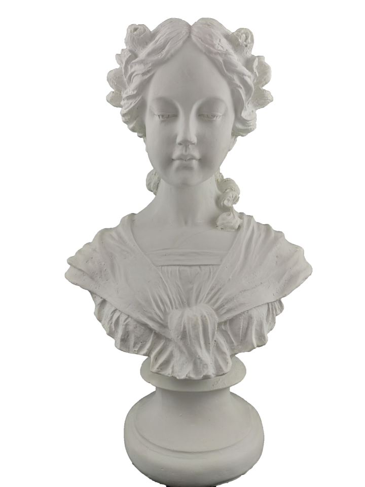 HYK280 - PRENSES BÜST 40X26 CM Ham Polyester