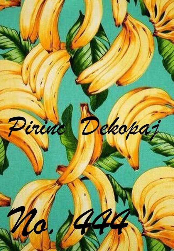 LİNEART PİRİNÇ DEKOPAJ NO 444