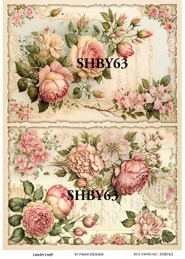 LİNEART PİRİNÇ DEKOPAJ SHBY63