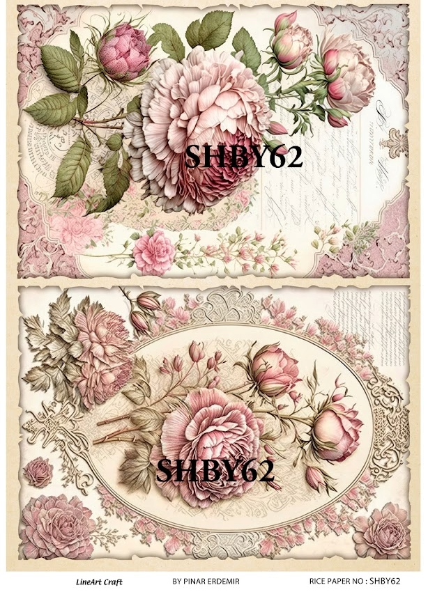 LİNEART PİRİNÇ DEKOPAJ SHBY62