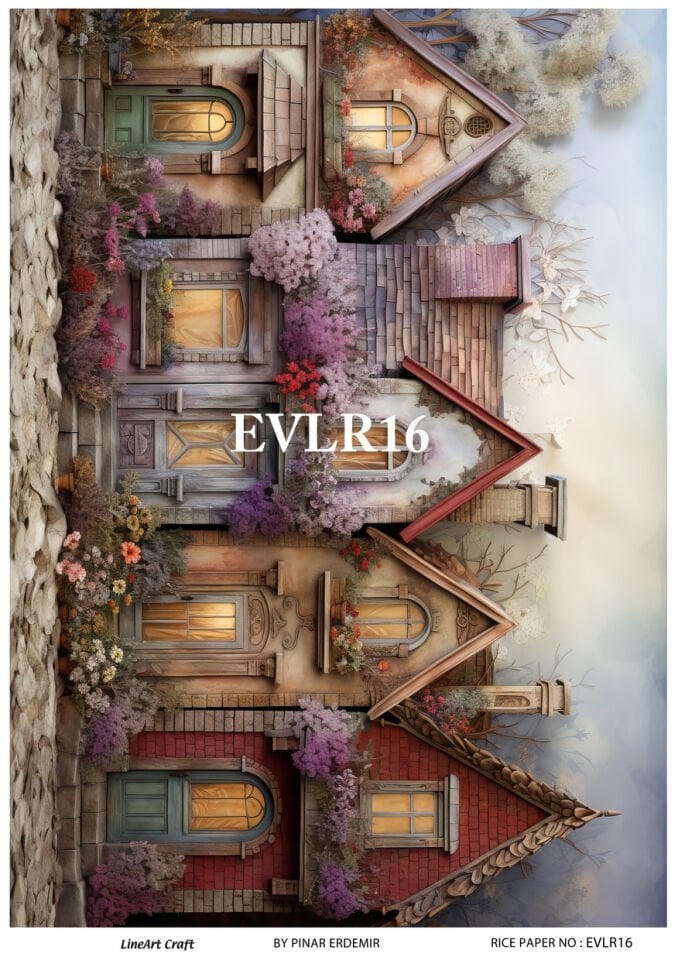 LİNEART PİRİNÇ DEKOPAJ EVLR16