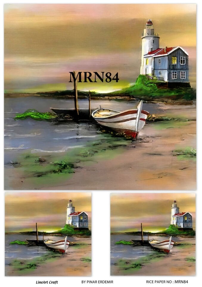 LİNEART PİRİNÇ DEKOPAJ MRN84