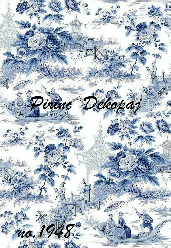 LİNEART PİRİNÇ DEKOPAJ NO. 1948