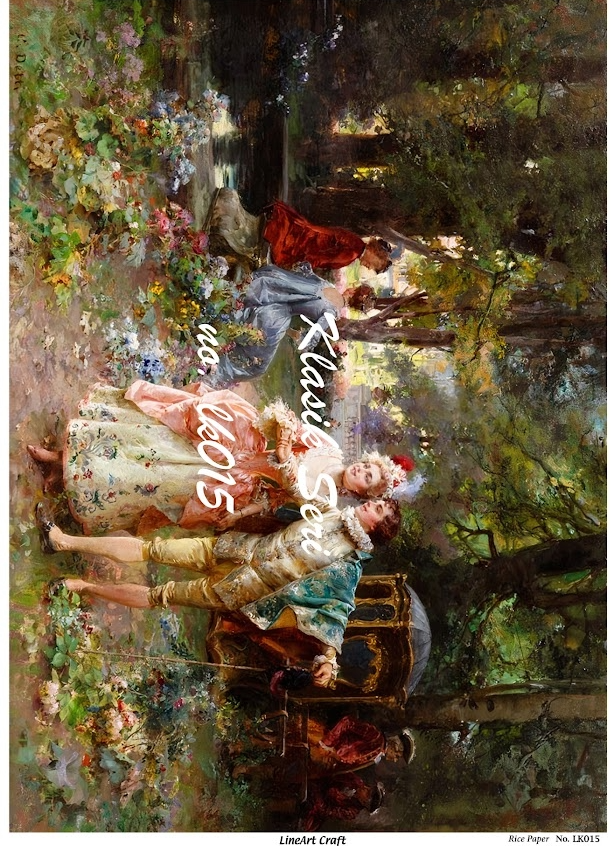 LİNEART PİRİNÇ DEKOPAJ NO.LK015