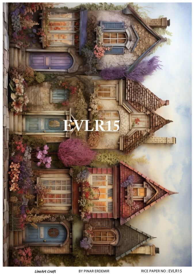 LİNEART PİRİNÇ DEKOPAJ EVLR15