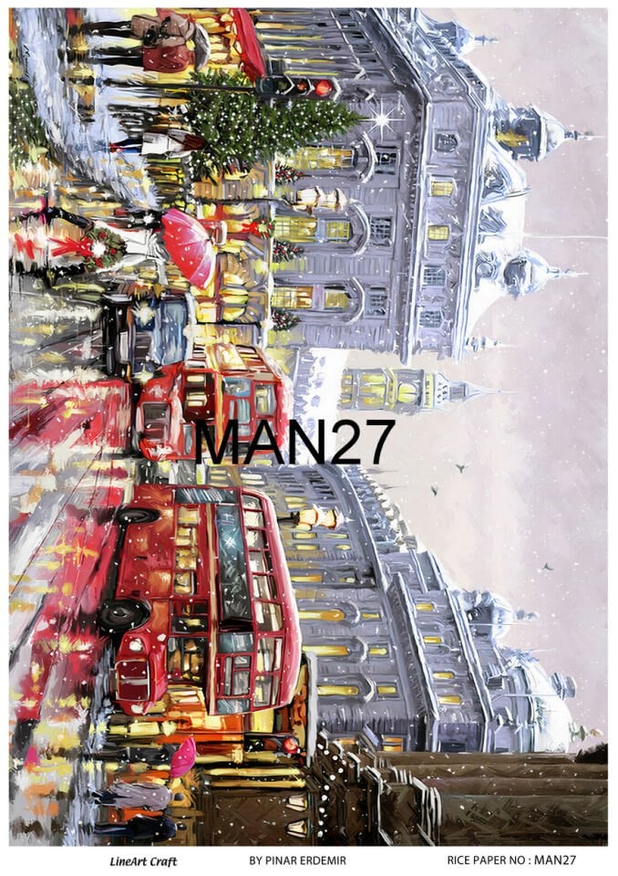 LİNEART PİRİNÇ DEKOPAJ MAN27