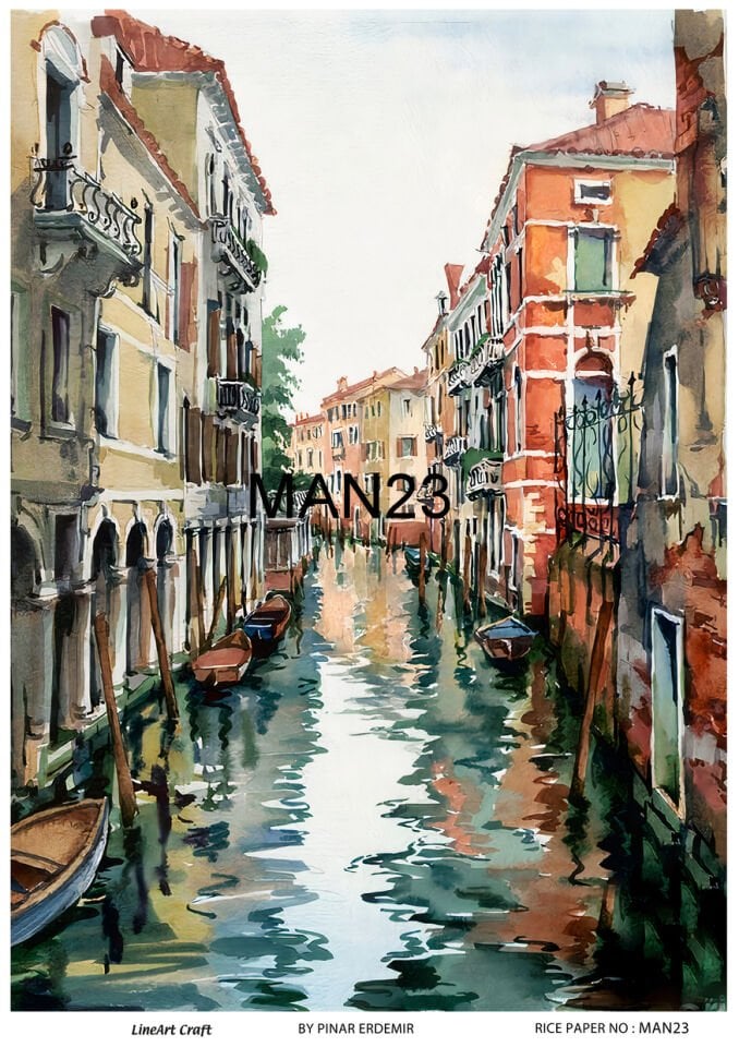 LİNEART PİRİNÇ DEKOPAJ MAN23