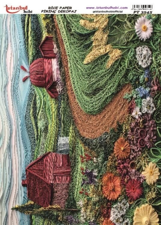 İSTANBUL HOBİ PİRİNÇ DEKOPAJ PT 3545