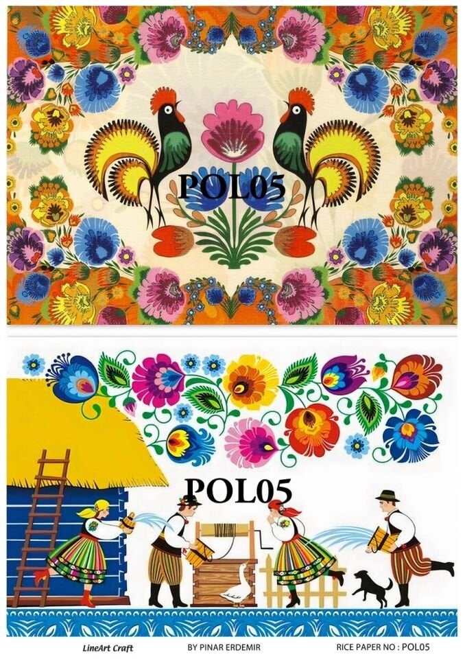 LİNEART PİRİNÇ DEKOPAJ POL05