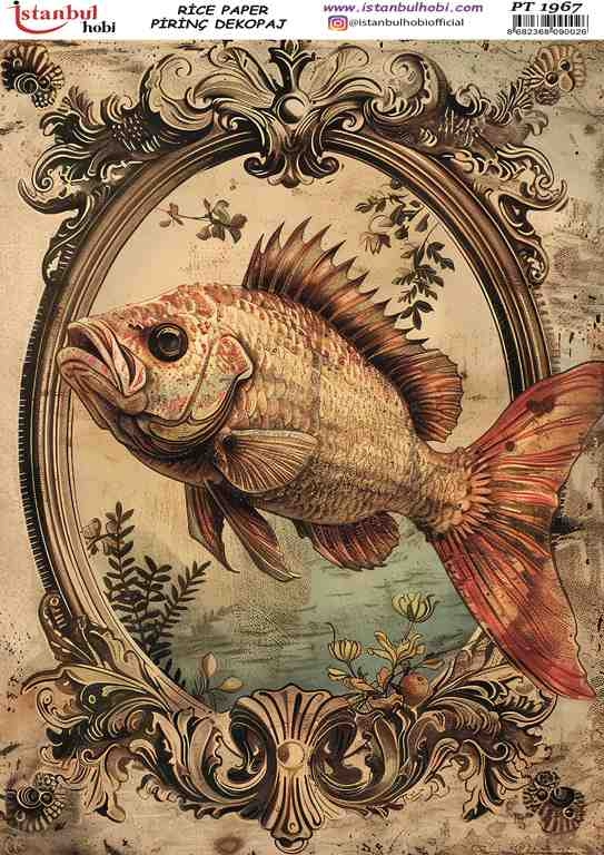 İSTANBUL HOBİ PİRİNÇ DEKOPAJ PT1967