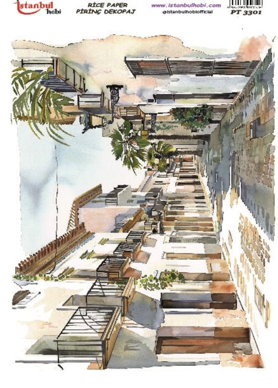 İSTANBUL HOBİ PİRİNÇ DEKOPAJ PT3301