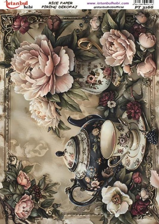 İSTANBUL HOBİ PİRİNÇ DEKOPAJ PT3166