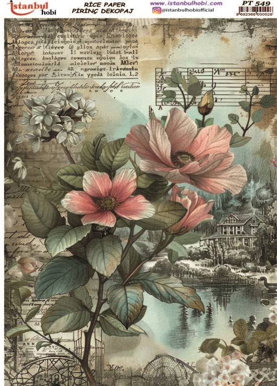 İSTANBUL HOBİ PİRİNÇ DEKOPAJ PT549