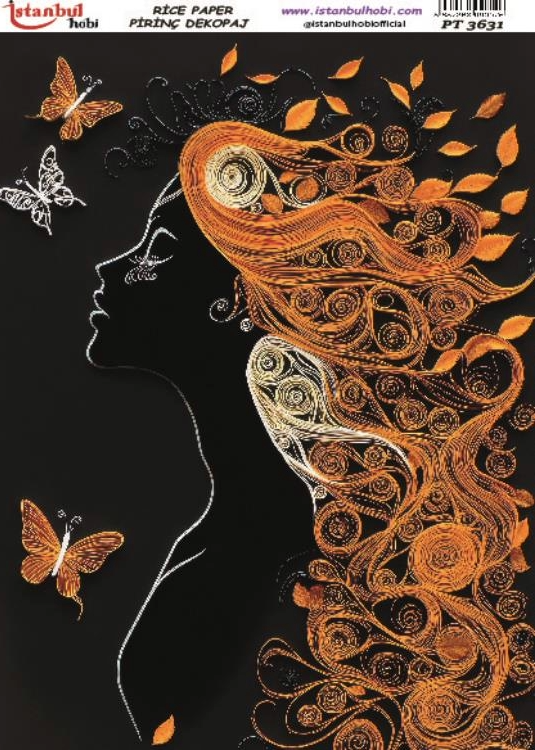 İSTANBUL HOBİ PİRİNÇ DEKOPAJ PT3631