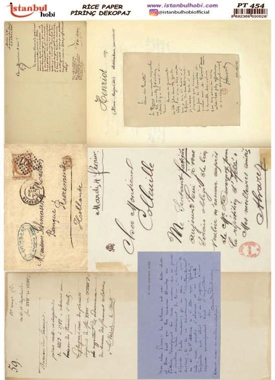 İSTANBUL HOBİ PİRİNÇ DEKOPAJ PT454