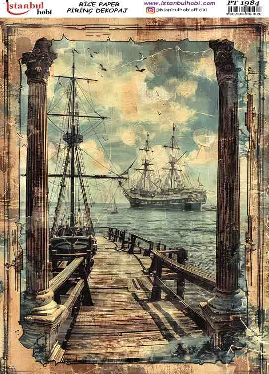 İSTANBUL HOBİ PİRİNÇ DEKOPAJ PT 1984
